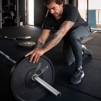 GRYF OLIMPIJSKI Z ŁOŻYSKAMI SZTANGA DO ĆWICZEŃ 220CM 50MM